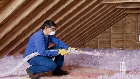 blown-in insulation